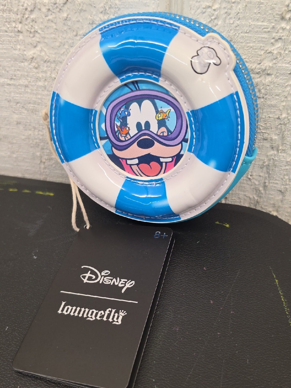 Loungefly Blue & White Goofy Lifesaver Coin Purse